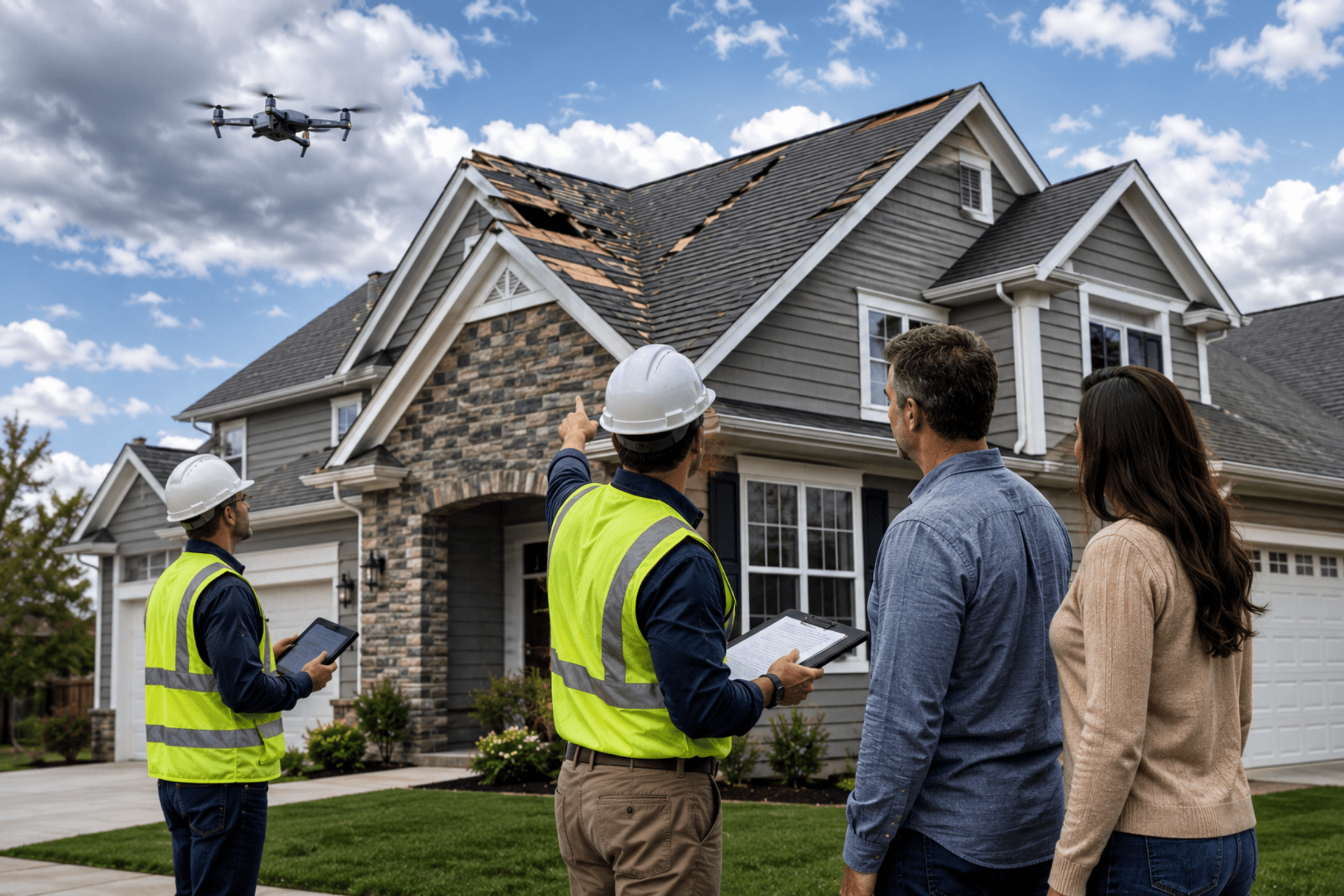 On-site claim coordination