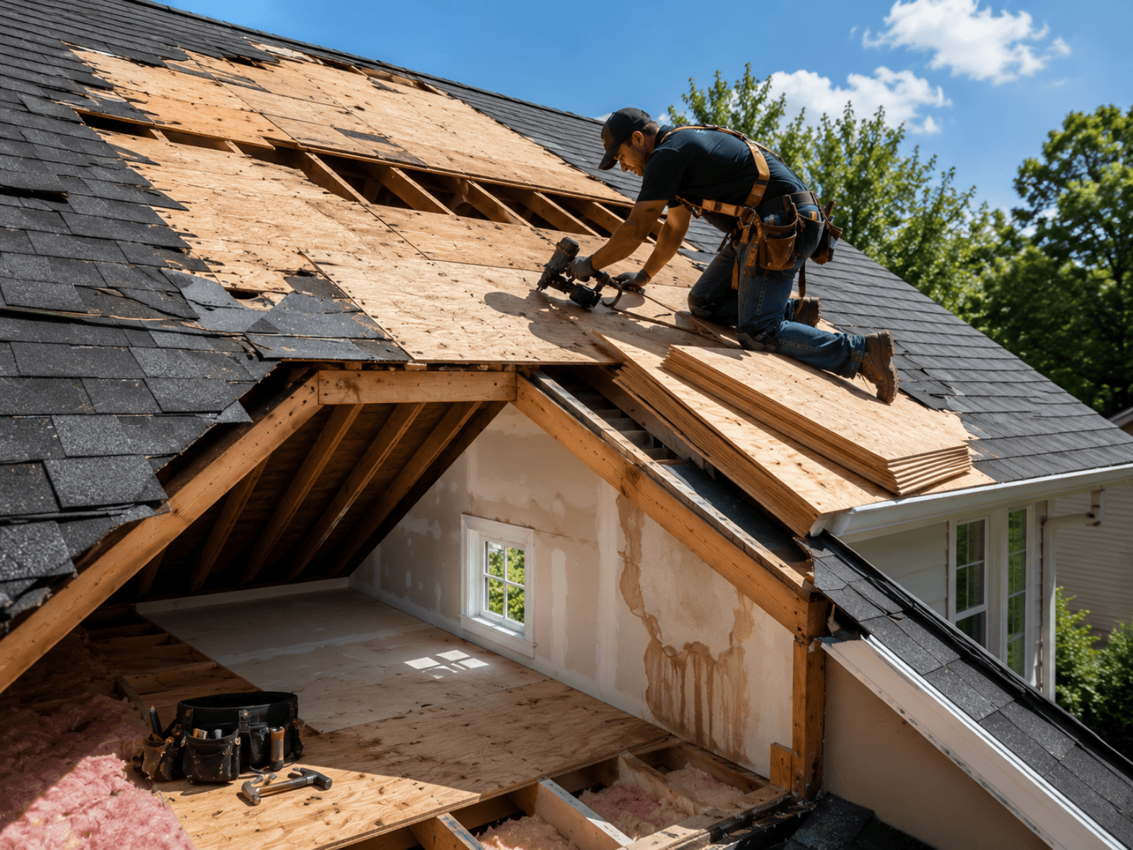 Reconstruction capabilities and finish work