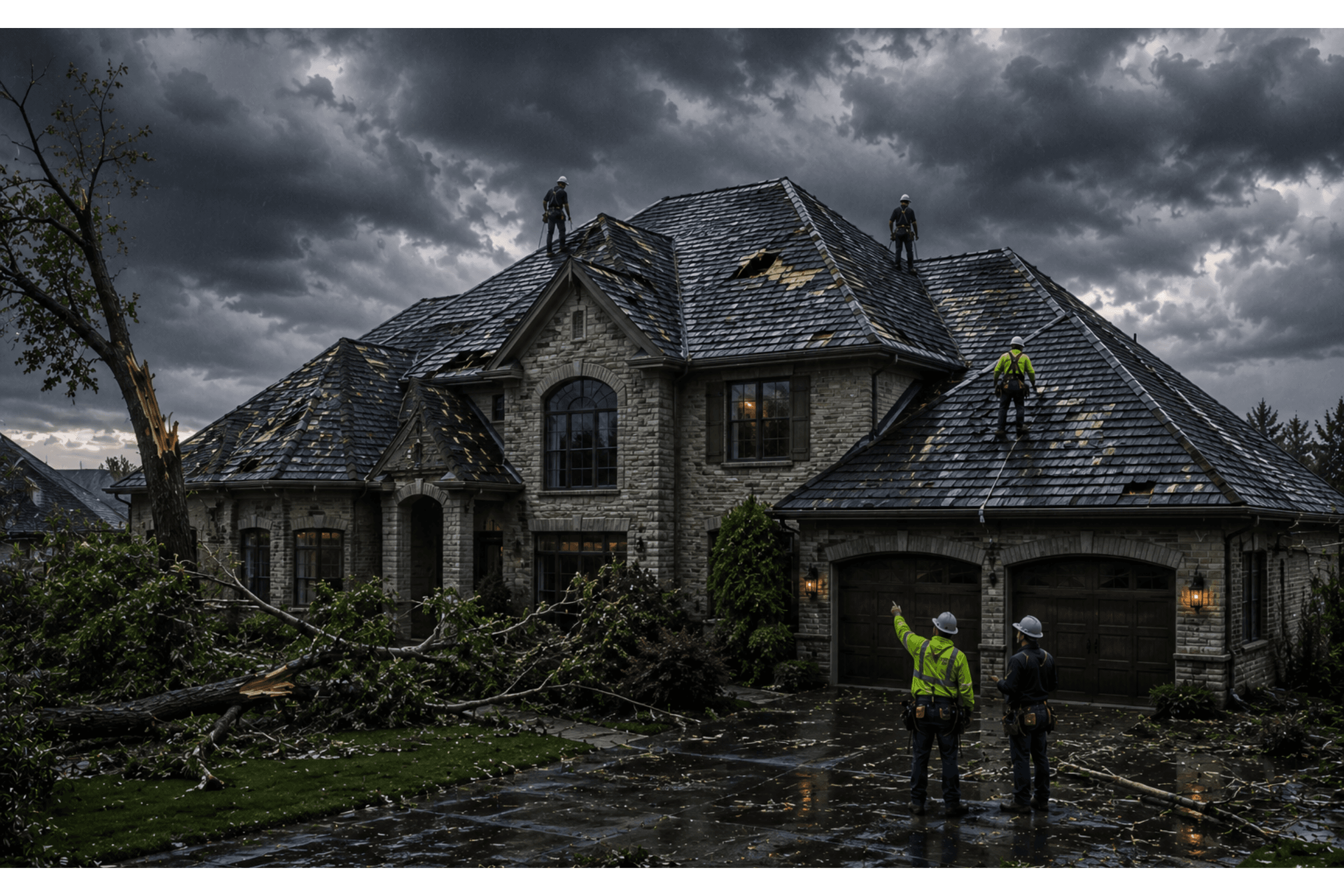 Storm conditions representing LaGrange Georgia mitigation coverage
